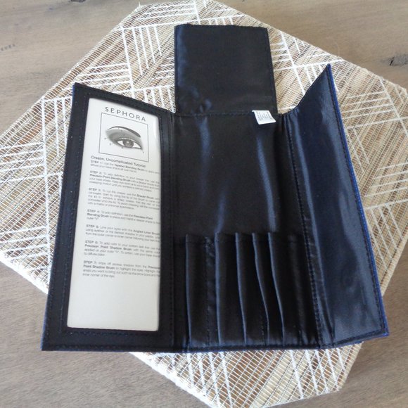 BOGO SEPHORA COLLECTION travel eye makeup brush pouch - Picture 4 of 6